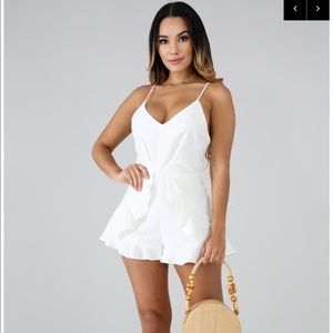 White romper !
